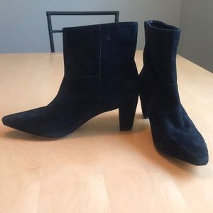 Rachel Zoe Suede Black Boots
